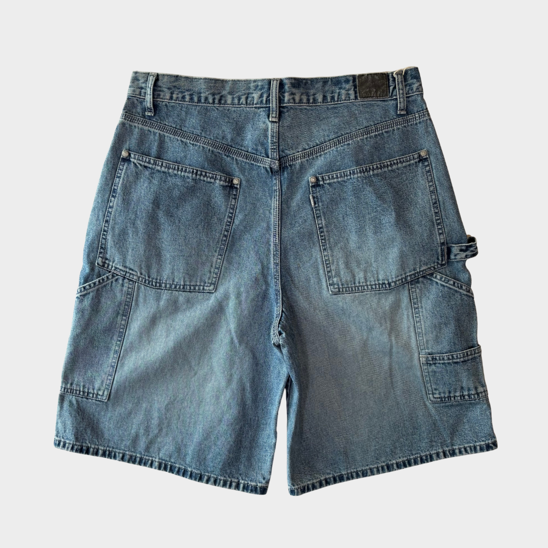 00's Levi's Silver Tab リーバイス シルバータブ ショーツ ハーフパンツ 薄青 (W34)/B2632P-SO