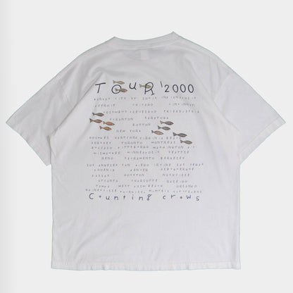 90's Counting Crows ツアーTシャツ 白(XL)/A2276T-SO