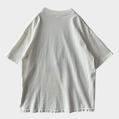 80's SOF TEE M.C.エッシャー "滝” アートTシャツ 白 (XXL)/A6658T-SO