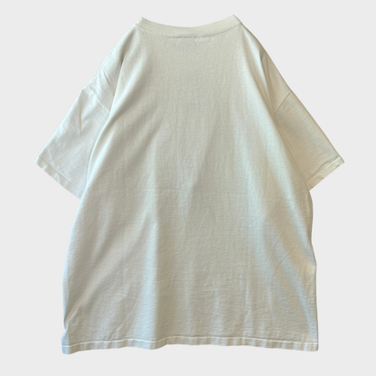 90's GENUS Warner Bros. ワーナーブラザーズ Michigan J. Frog キャラクターTシャツ 白 (L) /B2613T-SO