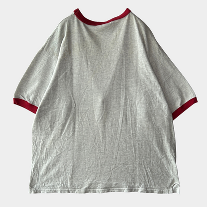 90's champion チャンピオン logo ロゴ Tシャツ チョコチン(XL)/A2346T-SO