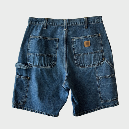 00's Carhartt カーハート  デニムペインターショーツ ハーフパンツ STW  (サイズ不明 W32相当)/A7364P-SO