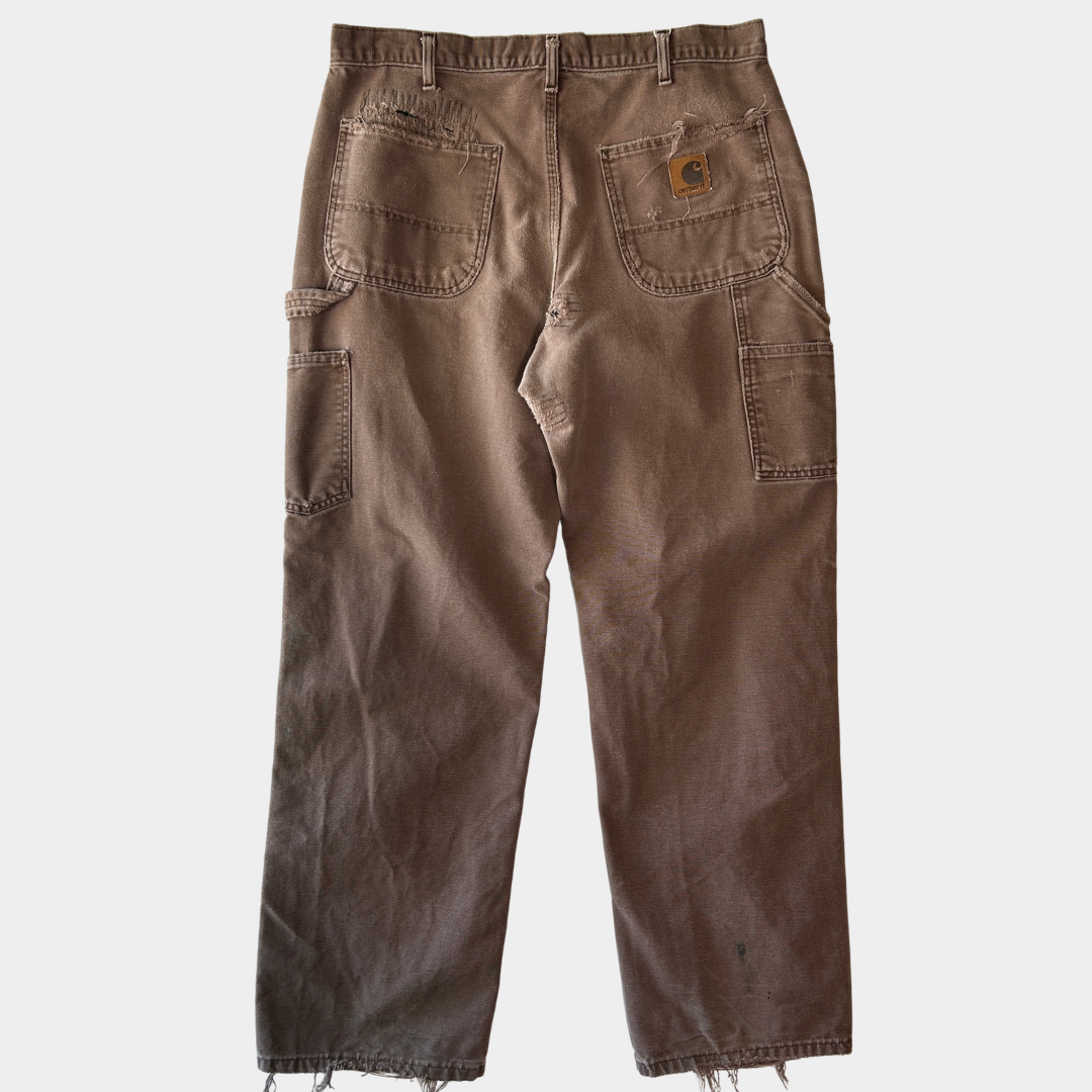 00's Carhartt カーハート シングルニー ダックパンツ B11 CHT (34×32)/B4033P-SO