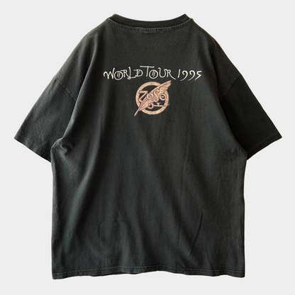 90's ジミー・ペイジ &ロバート・プラント"No Quarter"ワールドツアー95' TシャツA7245T-SO