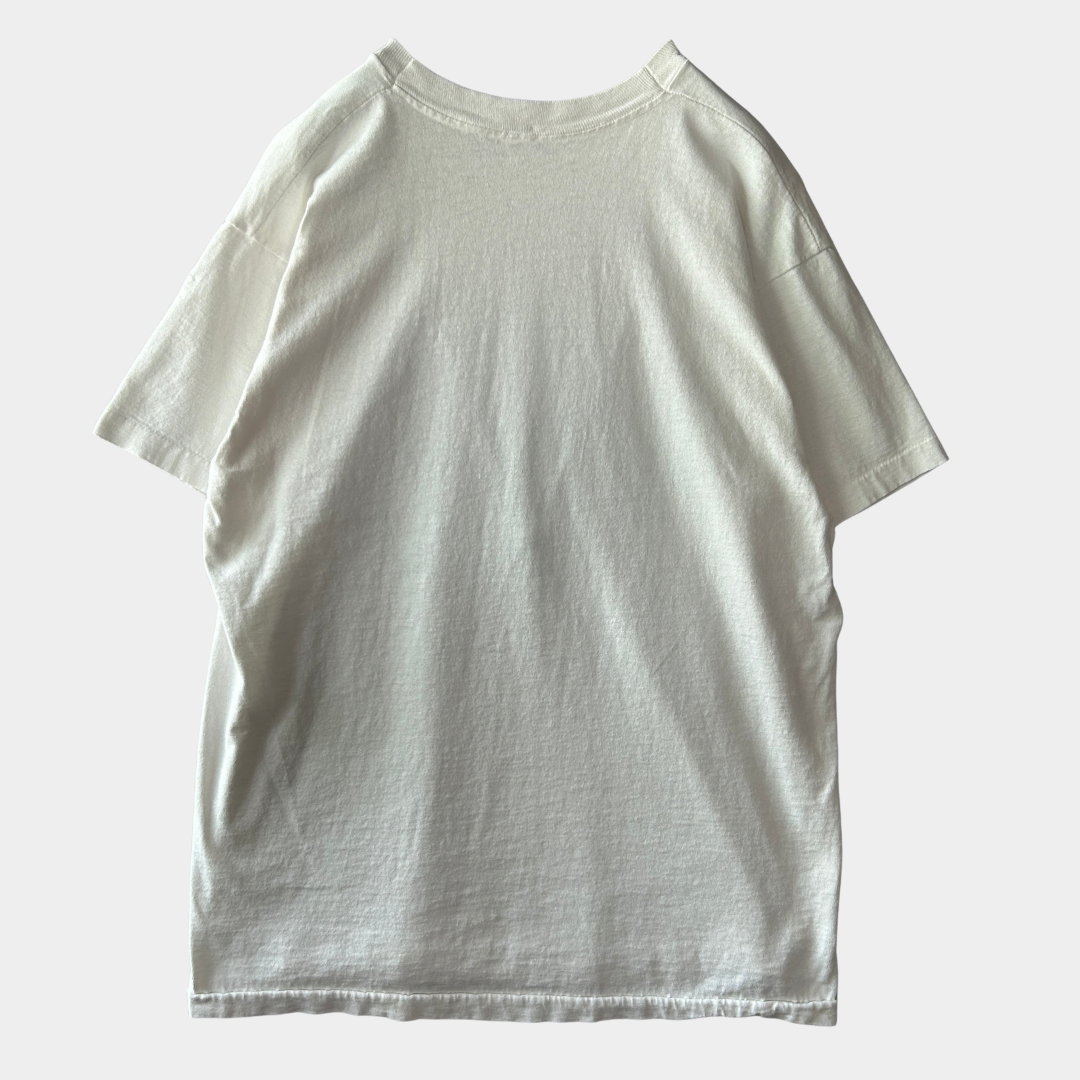 90's クロード・モネ ボルチモア美術館 "睡蓮" アートTシャツ 白 (サイズ不明)/C0791T-SO