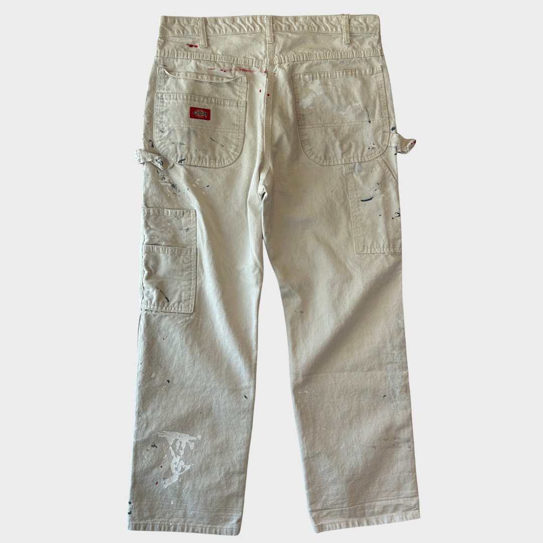 00's Dickies ディッキーズ ペインター ワークパンツ 白/B3939P-SO