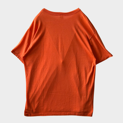 80's Champion ILLINOIS カレッジTシャツ オレンジ (XL)/A6377T-SO