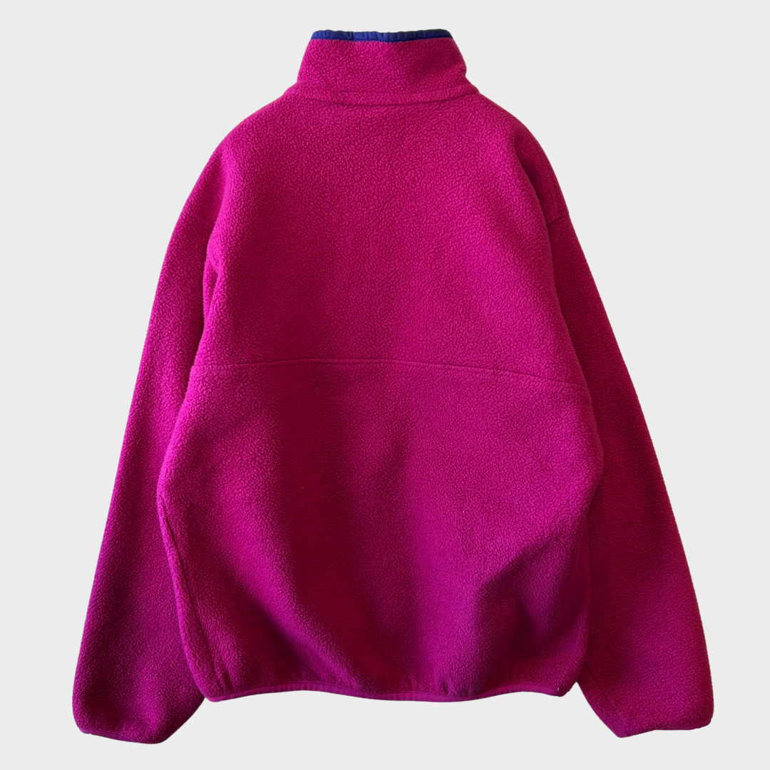 90's Patagonia パタゴニア シンチラスナップT ピンク(S)/A8887F-SO
