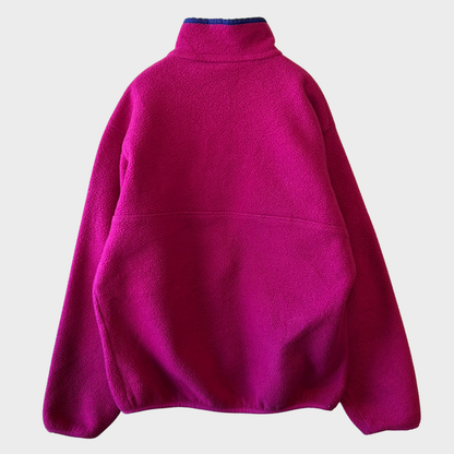 90's Patagonia パタゴニア シンチラスナップT ピンク(S)/A8887F-SO