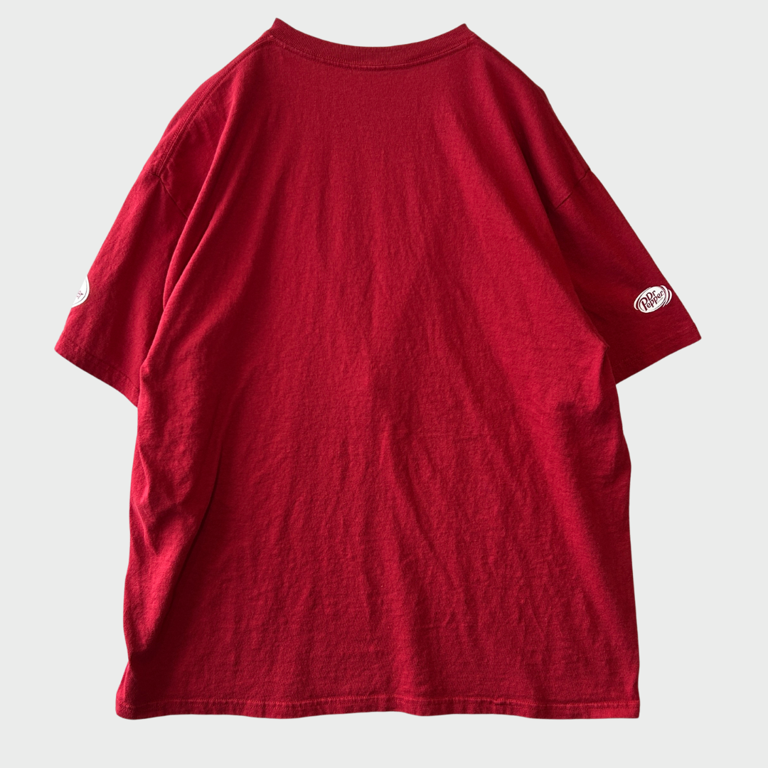 00's Advantage DrPepper ドクターペッパー 企業Tシャツ 赤(XL)/B3496T-SO
