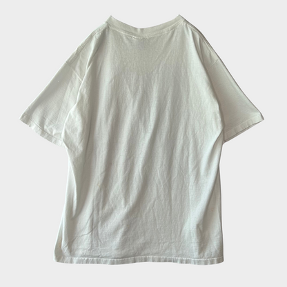 90's All Sport There's Blood In My Alcohol Stream 1994 お酒 Tシャツ 白 (XL)/B2022T-SO
