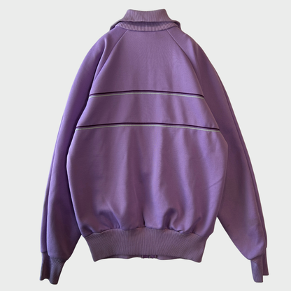 80's adidas アディダス トラックジャケット トレフォイル パステルラベンダー(S)/A8124J-SO