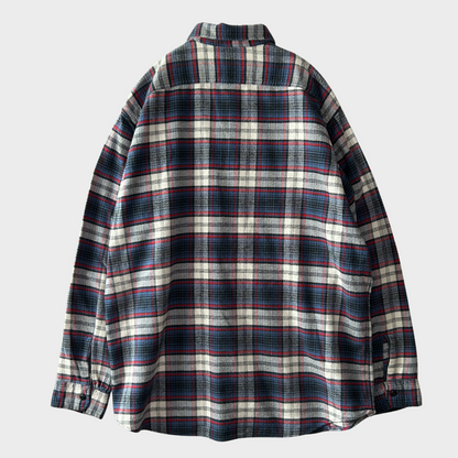 00's Polo Ralph Lauren ラルフローレン チェックシャツ MATLOCK 青赤白黒 (L)/A8163SH-SO