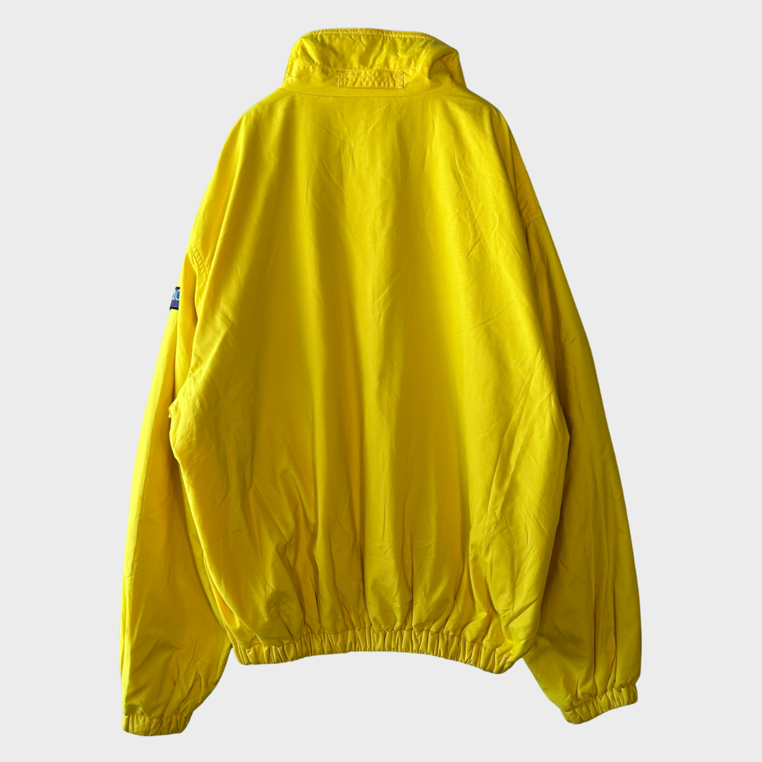 90's ~ Polo Ralph Lauren ジップアップ シェルドジャケット イエロー (M)/B1485J-SO