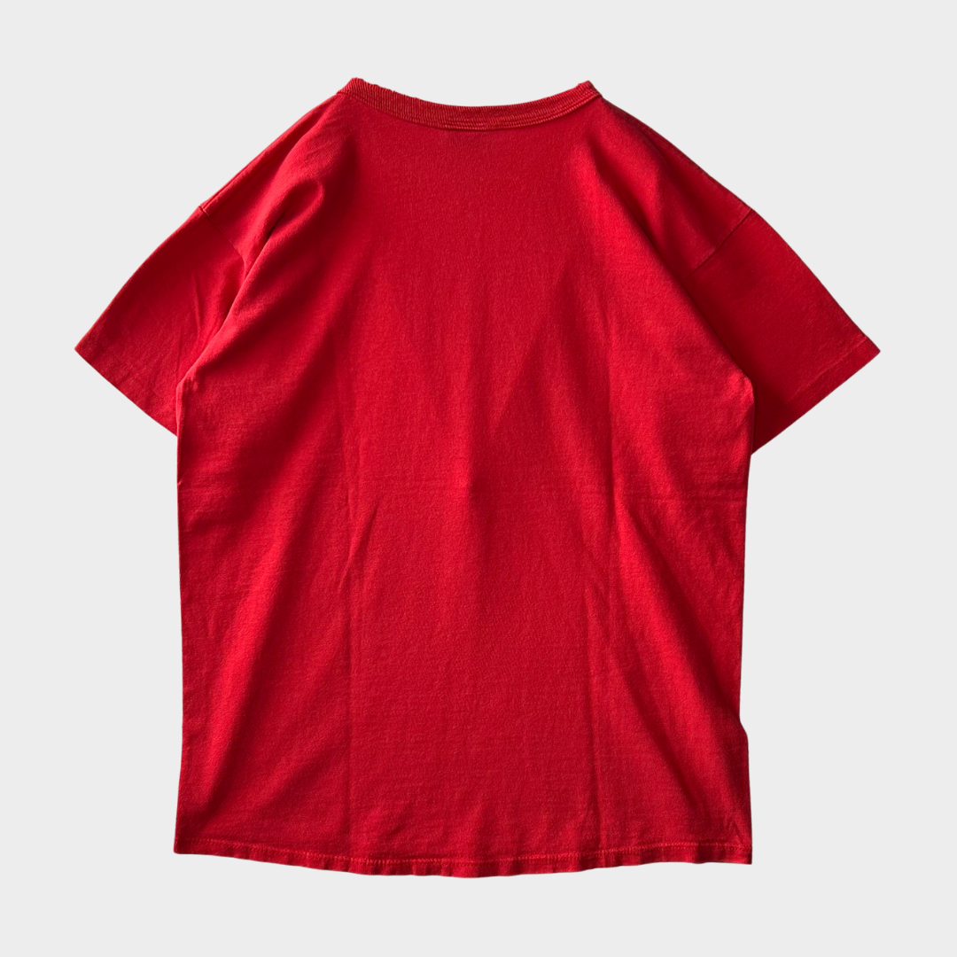 90's Champion KEY WEST 都市 Tシャツ 赤 (XL)/A3767T-SO