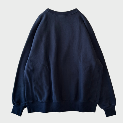 00's Champion リバースウィーブ "SEWANEE" スウェット ネイビー(XL)/B4110R-SO
