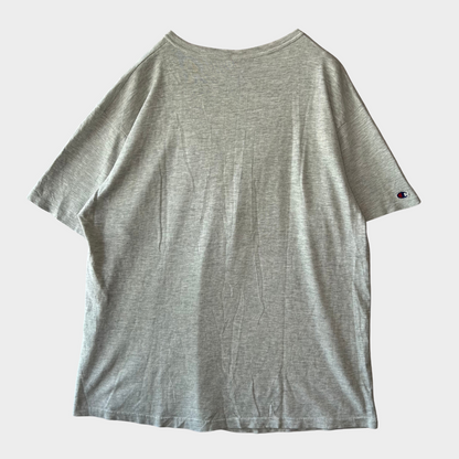 90's Champion 無地Tシャツ 白 (XL)/A2347T-SO