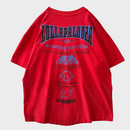 90's LOLLAPALOOZA ロラパルーザ 1994 イベントTシャツ バンドT 赤 anvil (XL)/C0619T-SO