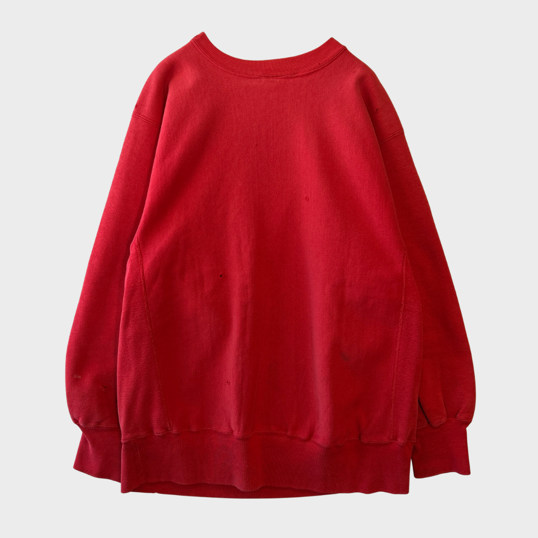 80's Champion Reverse Weave リバースウィーブ　George Washington UNV 赤(XL)/A7665R-SO