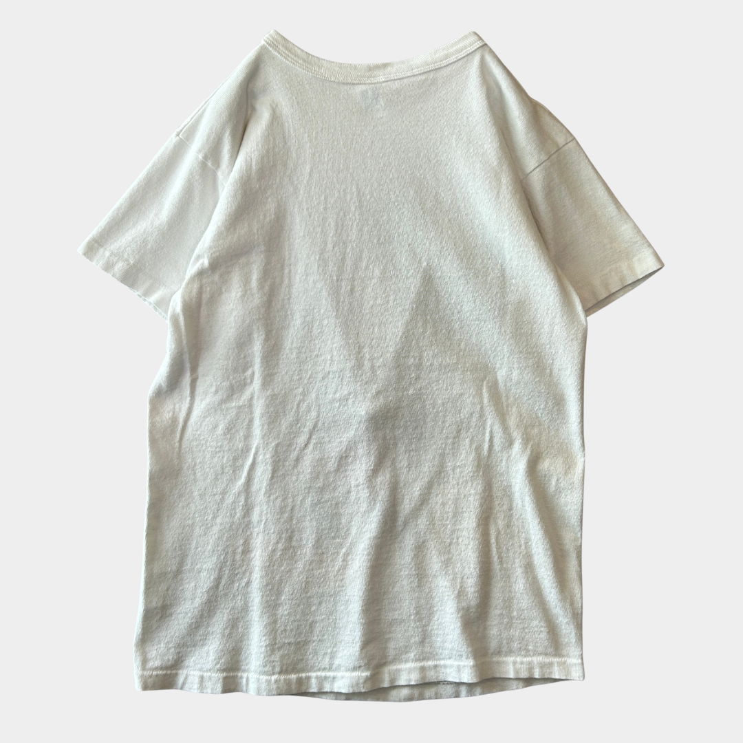 80's Champion チャンピオン トリコタグ LSU(ルイジアナ州立大学) カレッジTシャツ ミッキー Disney 白(M)/C0958T-SO