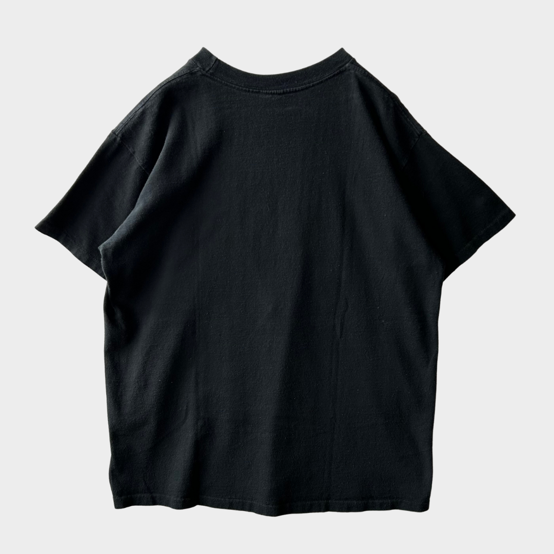 80's JACK DANIEL'S ウイスキー 企業Tシャツ 黒 (L)/B2136T-SO