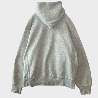 80's Champion Reverse Weave リバースウィーブ U.S.NAVY 染み込みプリント フーディー グレー(L)/C0251R0-SO