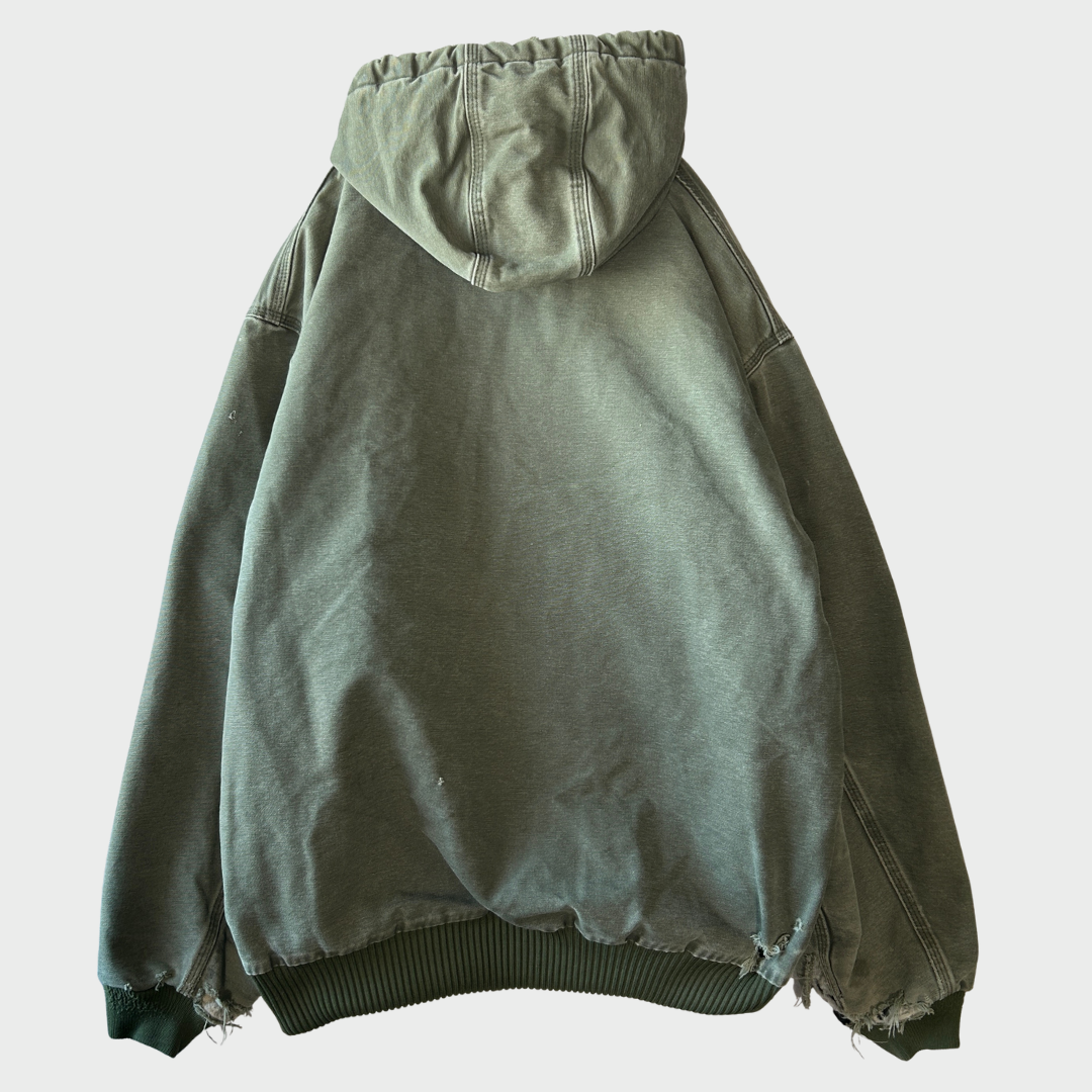 00's Carhartt カーハート アクティブジャケット カーキ (XL)/A9816J-SO