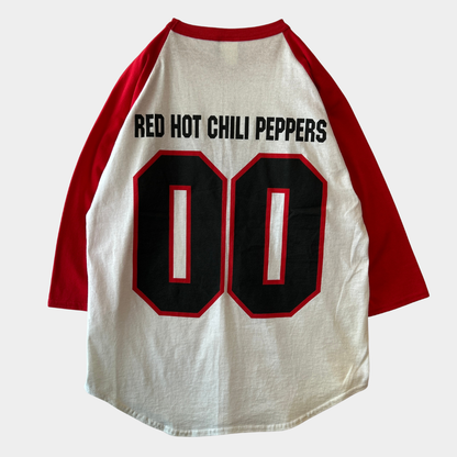 90's Red Hot Chili Peppers レッチリ "CALIFORNICATION" ラグラン バンドTシャツ giant(L)/C1281T-SO