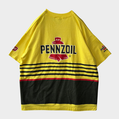 90's PENNZOIL printed T-shirt (XL)/B2072T-SO