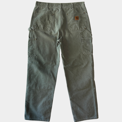 2018 Carhartt カーハート ダブルニーパンツ B136-MOS (34×32)/C1670P-SO