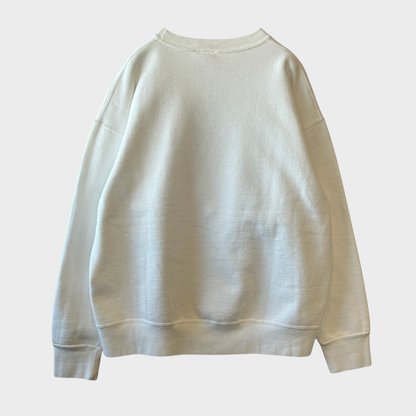 90's Disney ディズニー TOY STORY トイストーリー キャラクター スウェット 映画 白(L) /C0130S-SO