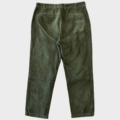 00's Brooks Brothers 346 コーデュロイ パンツ 深緑  (W35/L30) /B1036P-SO