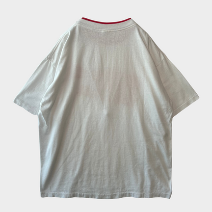 90's Sugar creek Budweiser バドワイザー Tシャツ　企業T 白 (XL)/A6426T-SO