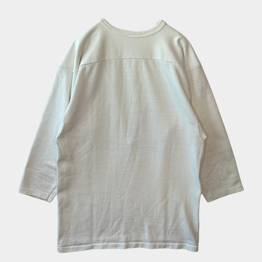 80's Unknown EISENHOWER FOOTBALL フットボールTシャツ 白/A3796T-SO