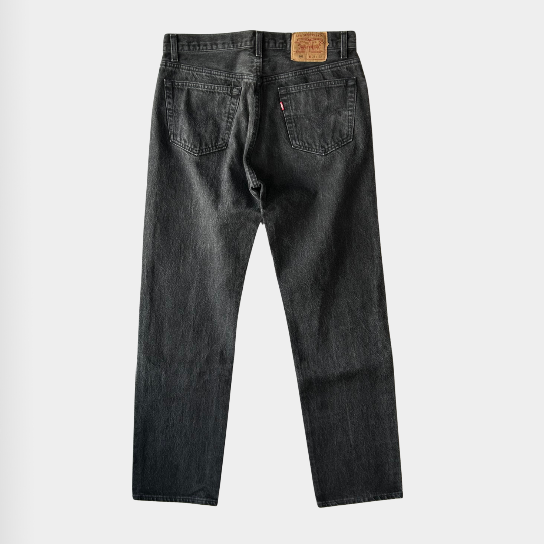 90's Levi's リーバイス 501-0660 デニムパンツ 後染めブラック(W34 90's Levi's リーバイス 501-0660 デニムパンツ 後染めブラック(W34