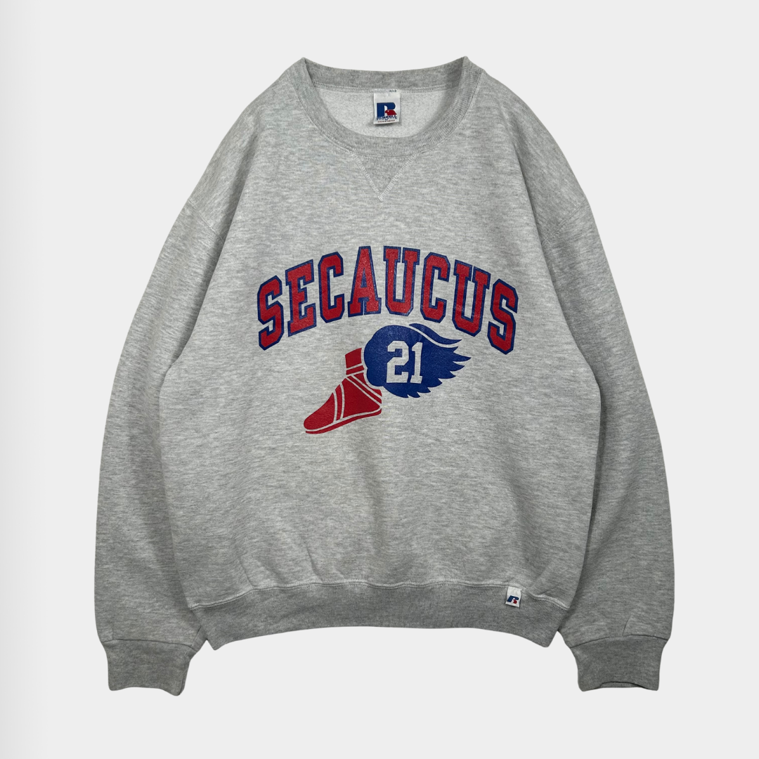 Russell Athletic ラッセル カレッジスウェット SECAUCUS グレー(M)/A5247SW-SO