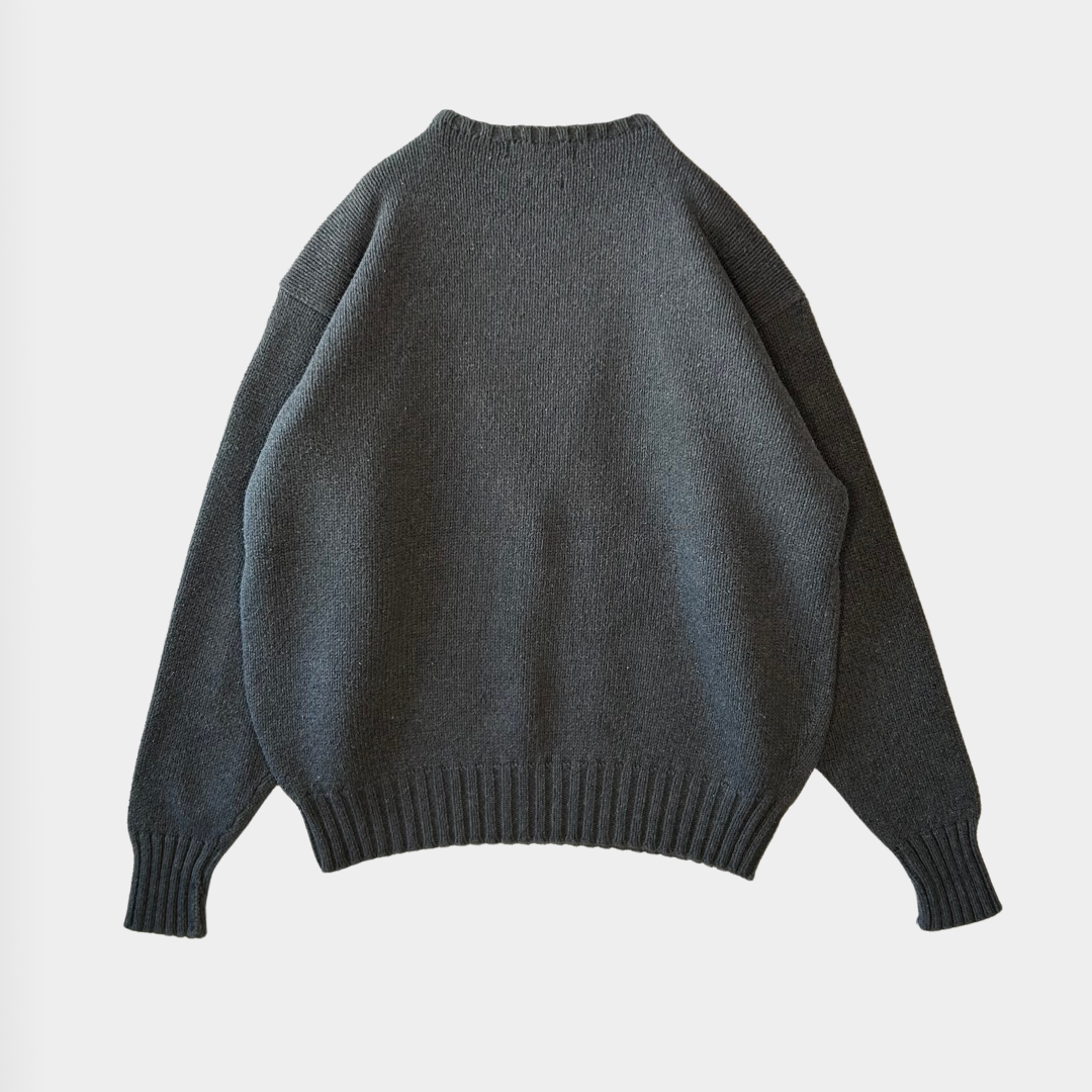 Polo Ralph Lauren ラルフローレン コットンニット チャコールグレー Polo Ralph Lauren ラルフローレン コットンニット チャコールグレー
