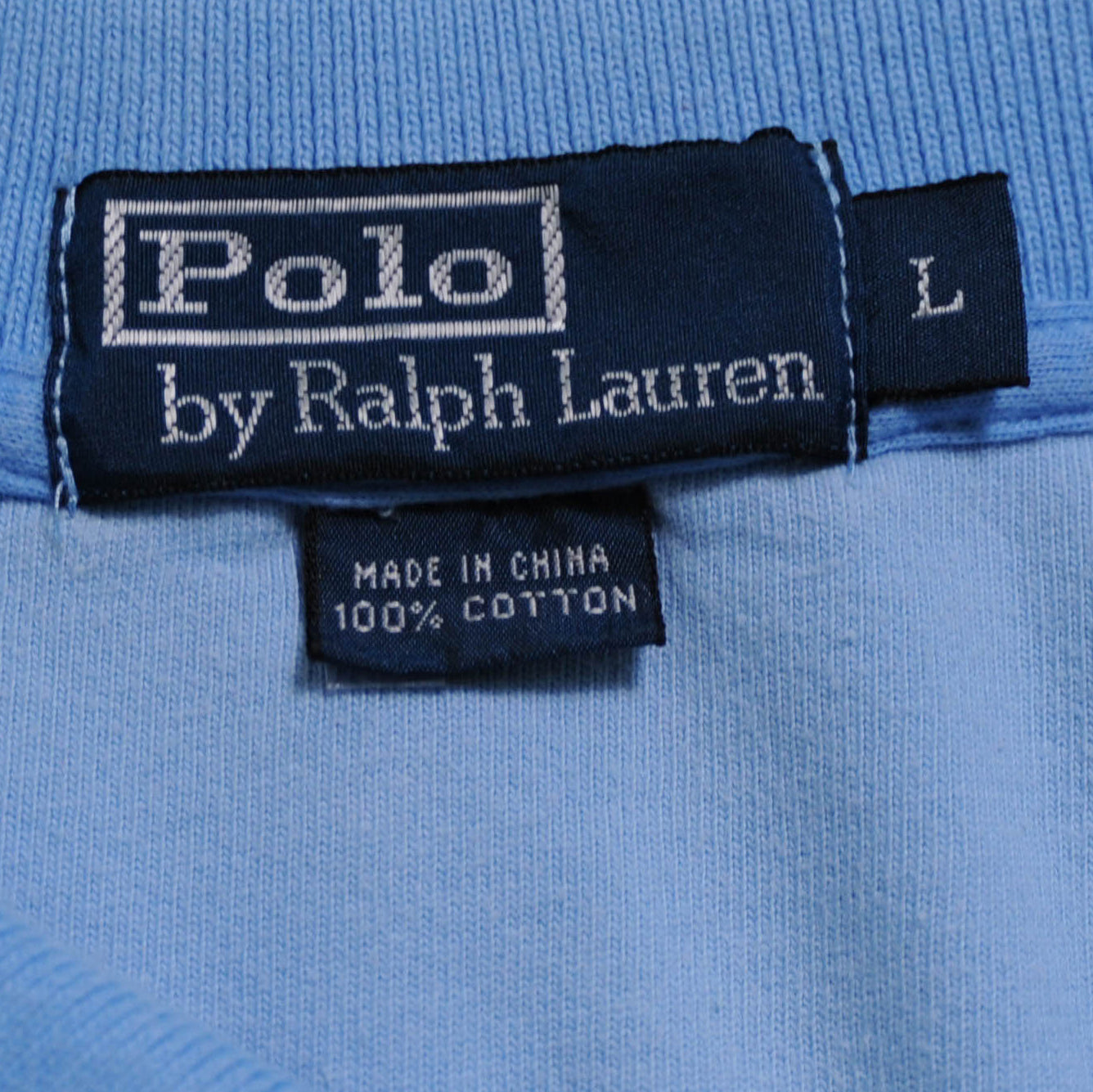 00's POLO by Ralph Lauren パイル地 ポロシャツ (L)/A3311SH-S