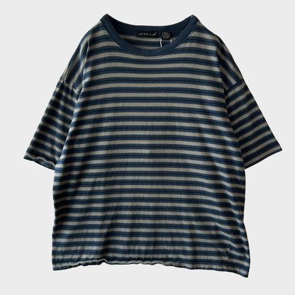 00's anchor blue ボーダーTシャツ ネイビー (L) B4017T-SO