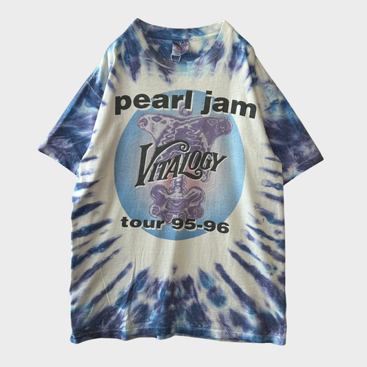 90's ONEITA Pearl Jam パールジャム Vitalogy タイダイ柄 ツアーTシャツ (L) /A6670T-SO