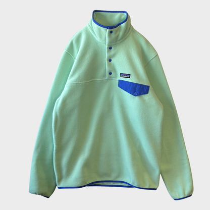 SP25 Patagonia パタゴニア 新品（タグ付き）スナップT フリース プルオーバー Rinsed Green②(M) /A9835F-SO