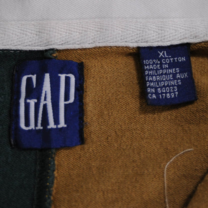 00's GAP ラガーシャツ ストライプ (XL)/A2284SH-S