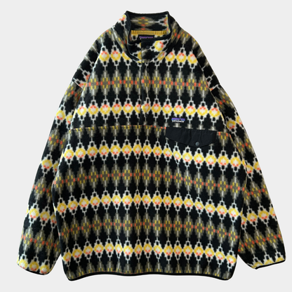 2016 Patagonia パタゴニア スナップT フリースプルオーバー "Forest Carpet" (XL)/C1746F-SO