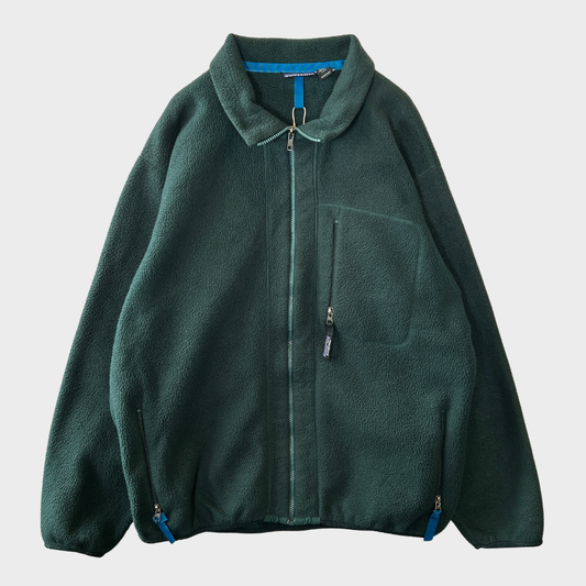 90's Patagonia  パタゴニア シンチラジャケット ハンターグリーン USA製(XXL)/A0155O-SO