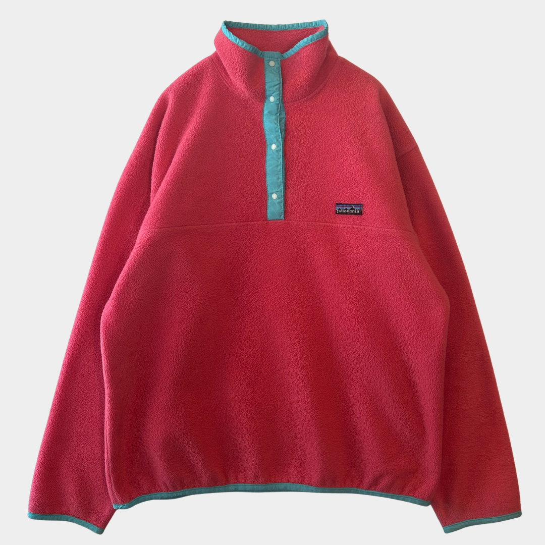 80's Patagonia パタゴニア スナップT フリースプルオーバー USA製(size 12)/A9015O-SO