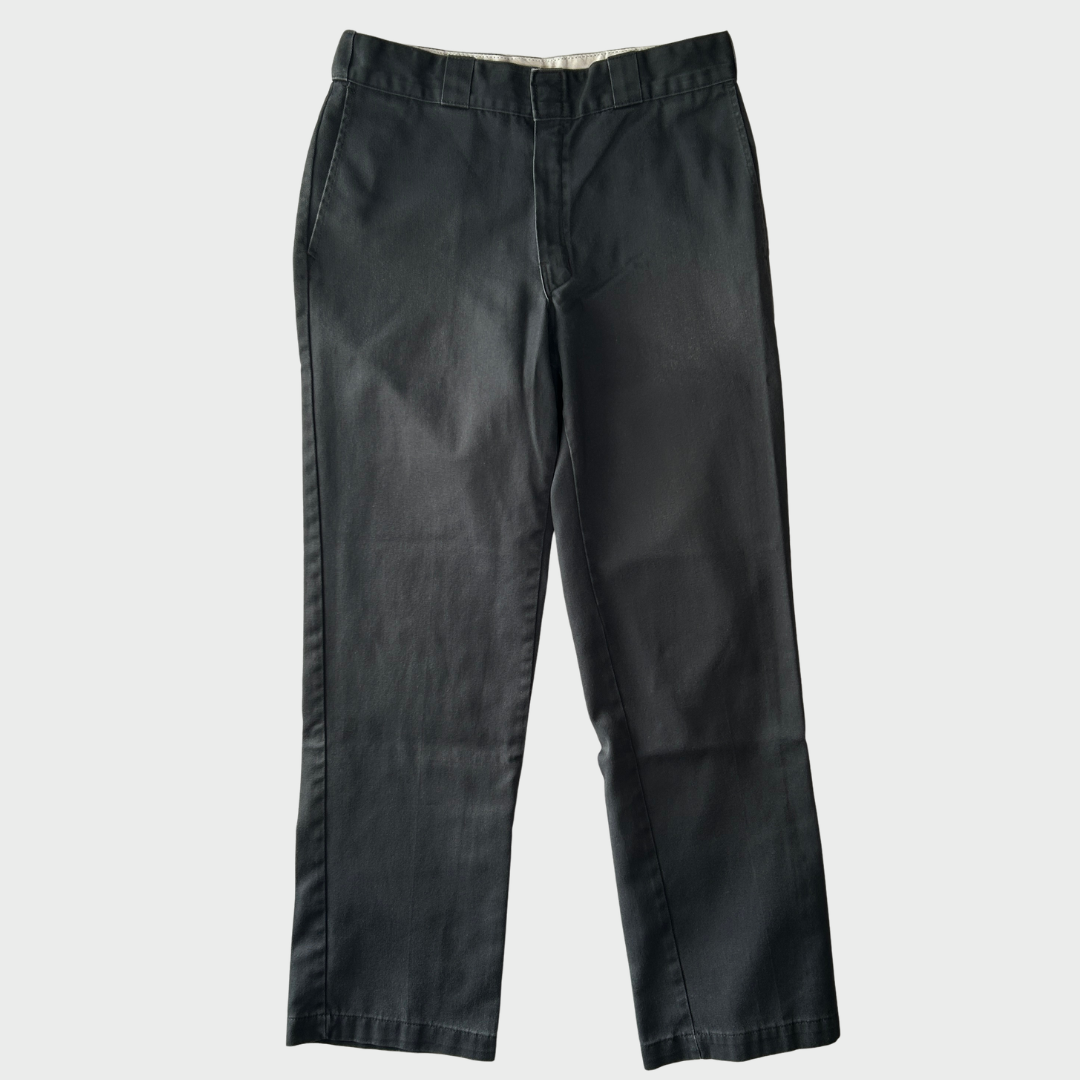00's Dickies 874 ディッキーズ チノパン ワークパンツ 黒 (33×32)/B3746P-SO