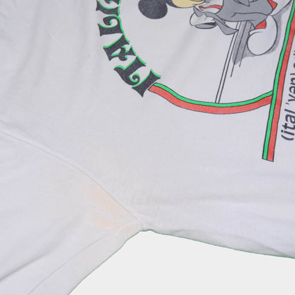 90's Disney ITALIAN MADE ミッキーTシャツ/A3466T-S