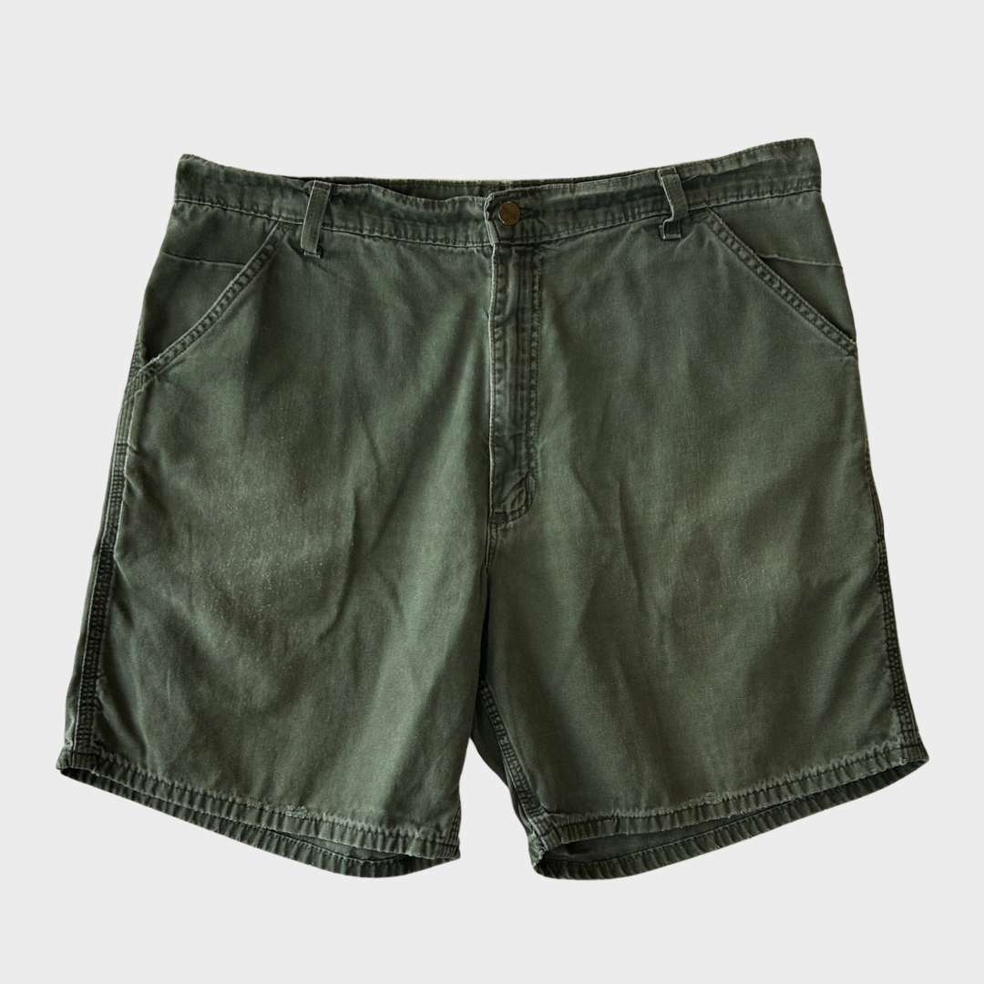 00's Carhartt カーハート ダック ショートパンツ B133 MOS (サイズ不明)/B2938P-SO