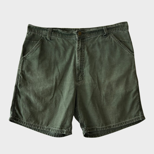 00's Carhartt カーハート ダック ショートパンツ B133 MOS (サイズ不明)/B2938P-SO