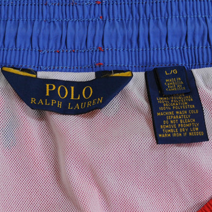 POLO RALPH LAUREN スイムショーツ 赤 ポニー (L)/A3133P-S